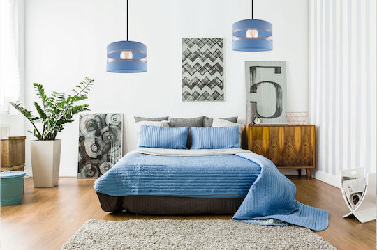 Light Home Μονόφωτο Παιδικό Φωτιστικό Κρεμαστό από Μέταλλο με Υποδοχή E27 Λευκό