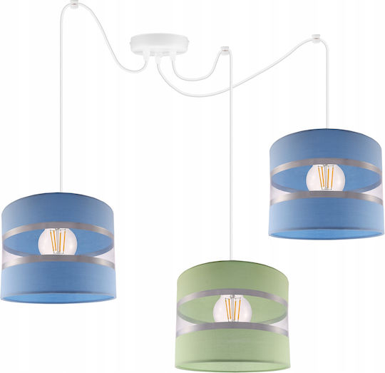 Light Home Висящо осветително тяло Син