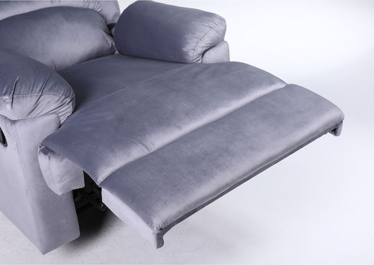 Nashira Relax Armchair Gray 88x90x99cm