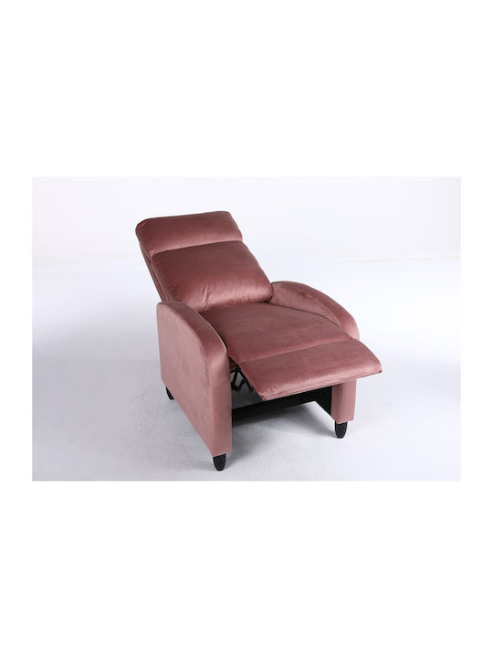 Atria Fotoliu Relax Catifelat Mărul putred 67.5x90x104cm