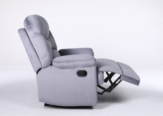 Nashira Relax Armchair Gray 88x90x99cm