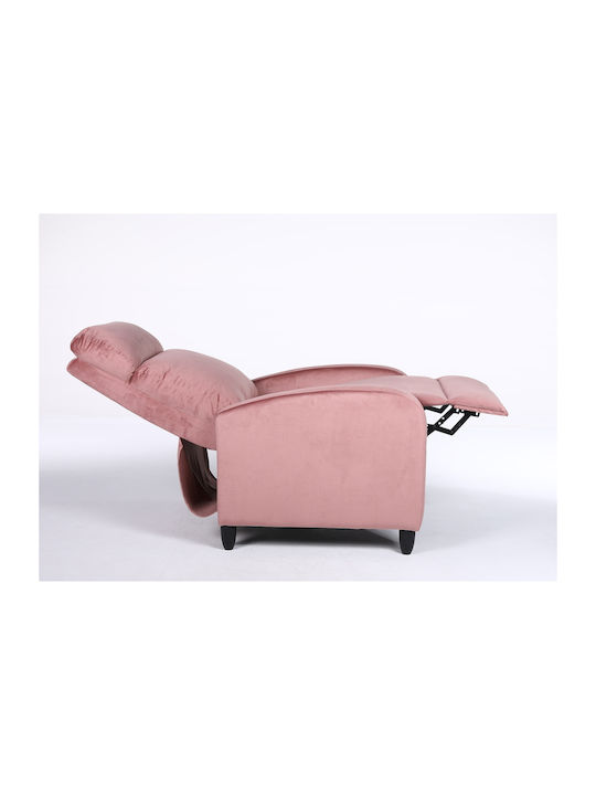 Atria Fotoliu Relax Catifelat Mărul putred 67.5x90x104cm