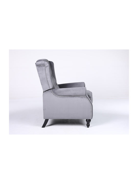 Alnair Relax Armchair Gray 78x85x104cm