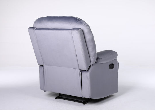 Nashira Relax Armchair Gray 88x90x99cm