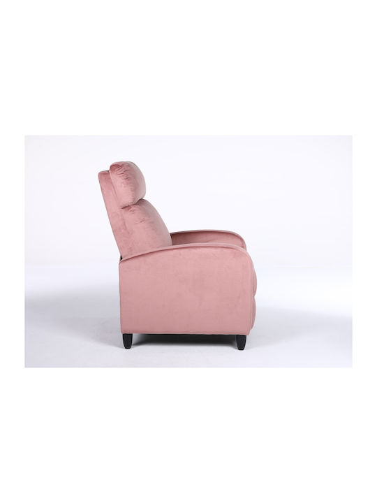 Atria Fotoliu Relax Catifelat Mărul putred 67.5x90x104cm