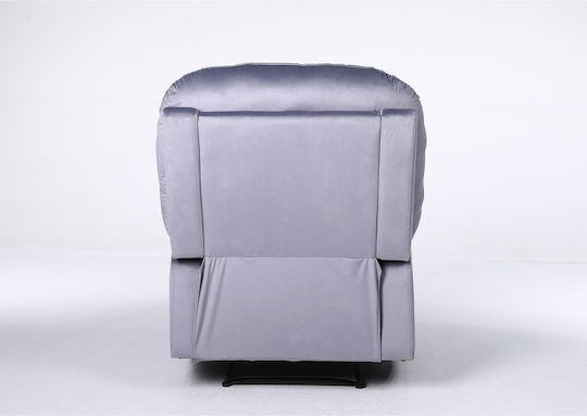 Nashira Relax Armchair Gray 88x90x99cm
