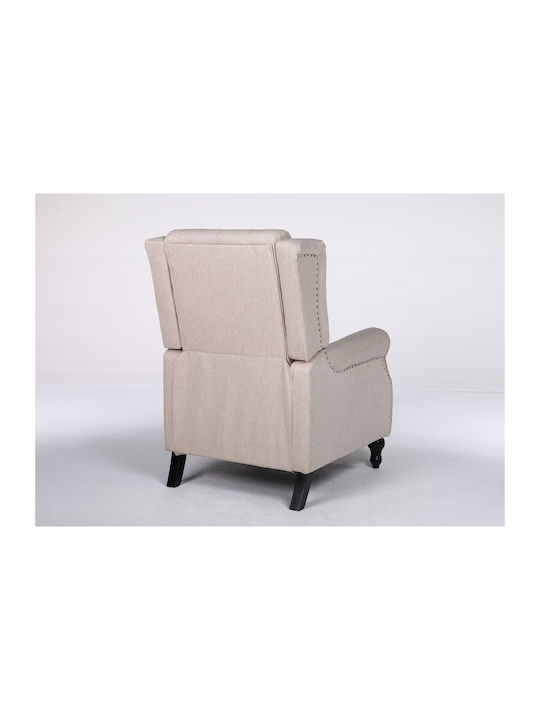 Alnair Relaxsessel Beige 78x85x104cm