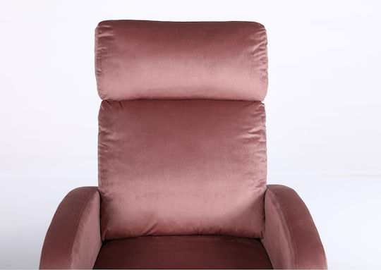 Atria Relax Armchair Pink 67.5x90x104cm