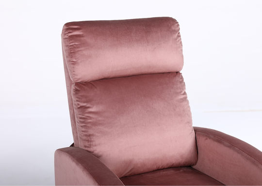 Atria Relax Armchair Pink 67.5x90x104cm