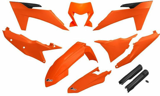 UFO Motorrad Kunststoff-Set Mehrfarbig 1Stück
