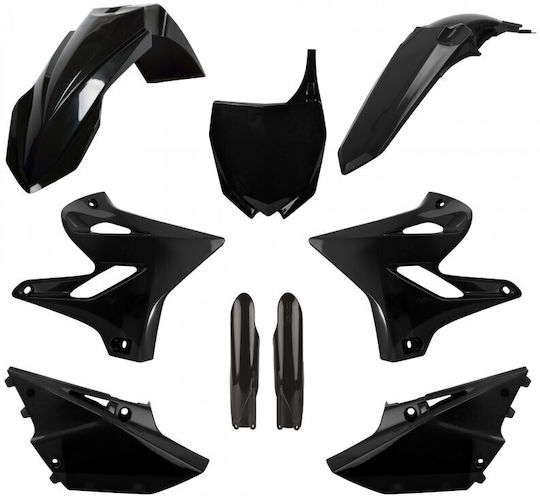 Polisport Motorcycle Plastic Set for Yamaha YZ 125 / YZ 250 Black 1pcs