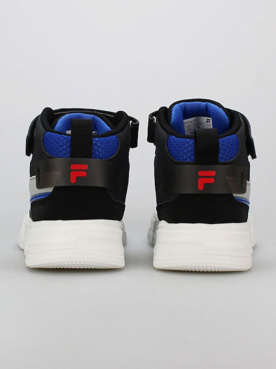 Μemory Ayo 3 V Παιδικά Sneakers High με Σκρατς Μαύρα