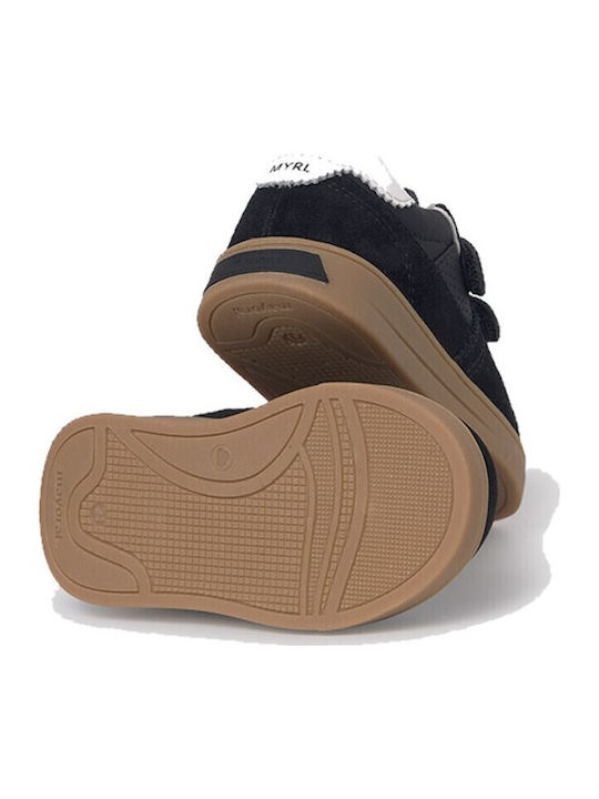 City Kids Sneakers with Scratch Black