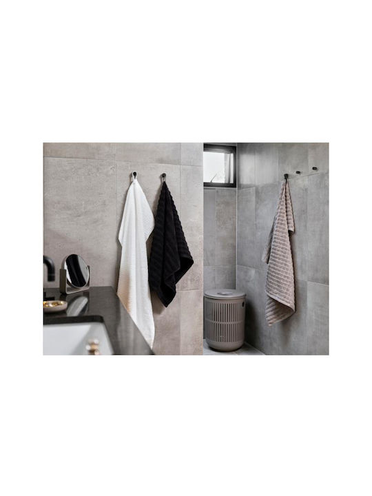 Zone Denmark Badezimmerhaken Magnetisch Set 2 Stück 9 cm Loop Taupe