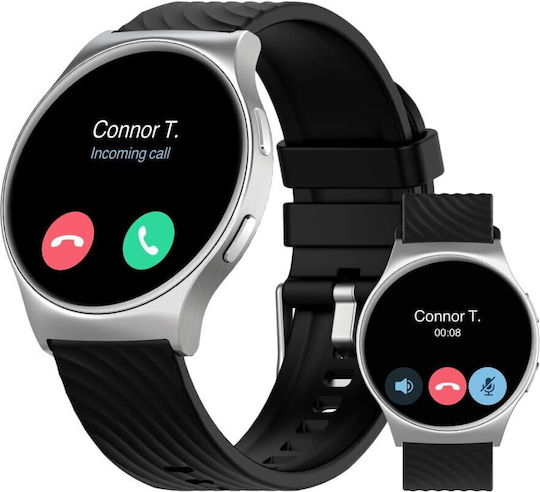 Motorola Moto Watch 120 Алуминий 50мм с Пулсомер (Сребрист)