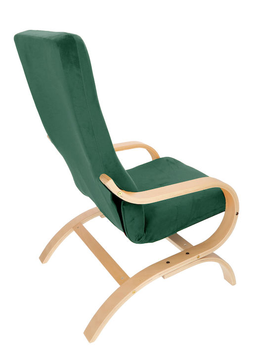 Ubieramy Meble Elastische Abdeckung für Sessel Bottle Green 1Stück