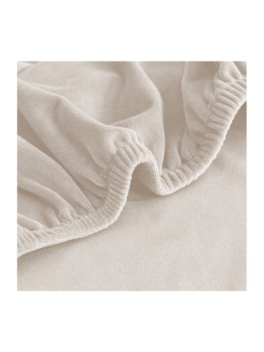 Ubieramy Meble Elastische Abdeckung für Stuhl Cool Beige 40x40cm 1Stück