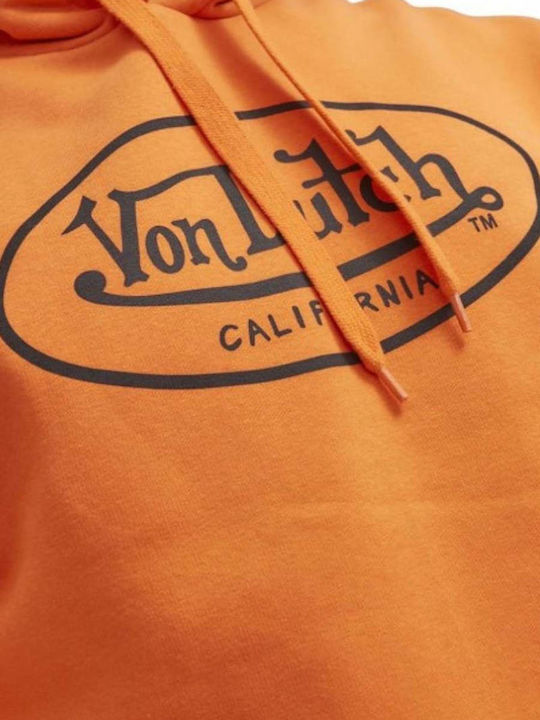 Φούτερ με Κουκούλα Orange
