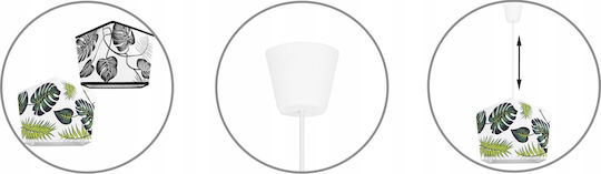 Light Home Регулируема Висящо Осветително Тяло Розов с Цокъл E27