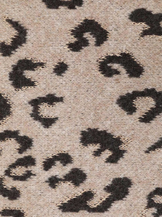 Frauen Wollschal Beige