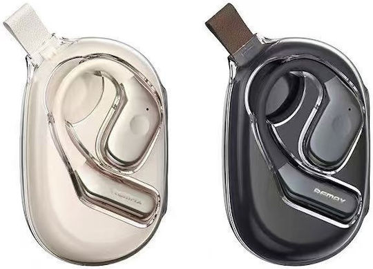 Remax OpenBuds P10 Bluetooth Handsfree Earphones with Sweat Resistance and Charging Case Beige