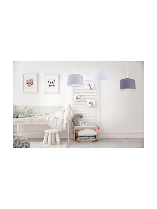 Light Home Κρεμαστό Φωτιστικό Κίτρινο με Ντουί E27