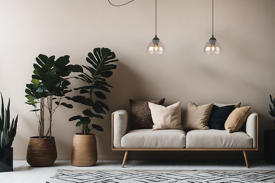 Light Home Κρεμαστό Φωτιστικό Μελί με Ντουί E27