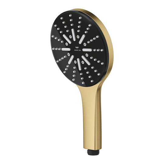 Rainshower Aqua 130 Τηλεφωνο Ντους Τριων Λειτουργιων Brushed Cool Sunrise 101676gn00 Grohe