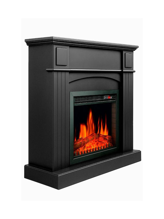 Electric Fireplace Soprano De Lux Black Floor 2000w Hitense