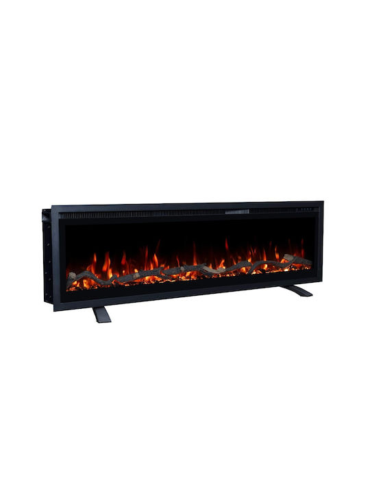 Electric Fireplace Smart Notting Hill 42 Wall Mounted Insert LED 1800w Hitense