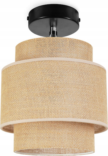Light Home Μοντέρνο Φωτιστικό Τοίχου με Ντουί E27 Μαύρο