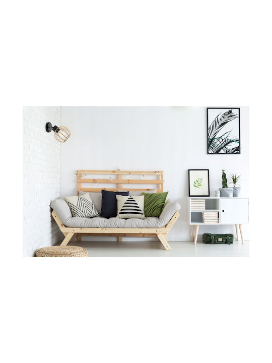 Light Home Modern Lumină de Perete cu Soclu E27 Negru