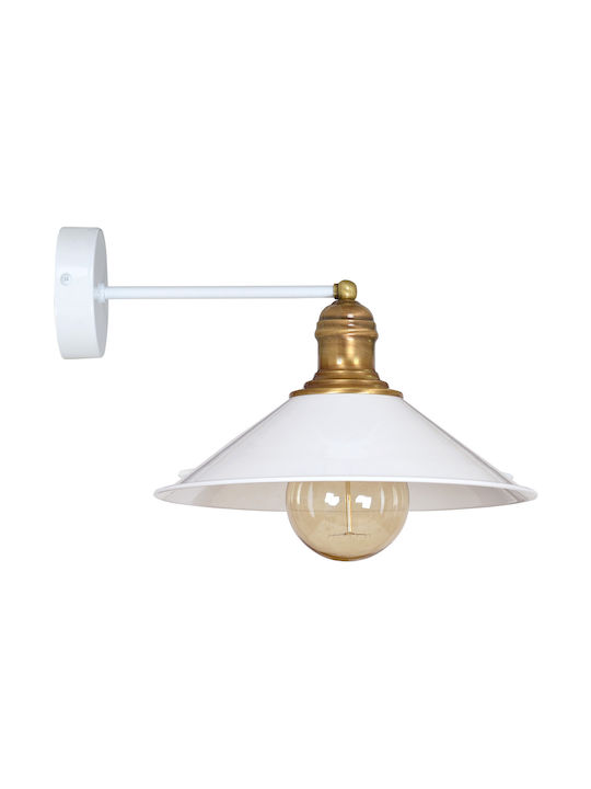 Light Home Μοντέρνο Φωτιστικό Τοίχου με Ντουί E27 Μαύρο