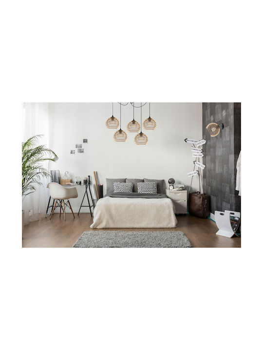 Light Home Modern Lamp Wall with Socket E27 Black