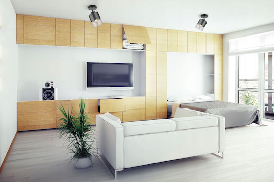 Light Home Μοντέρνο Φωτιστικό Τοίχου με Ντουί E27 Μαύρο