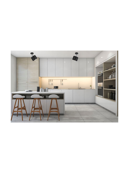 Light Home Modern Lamp Wall with Socket E27 Black