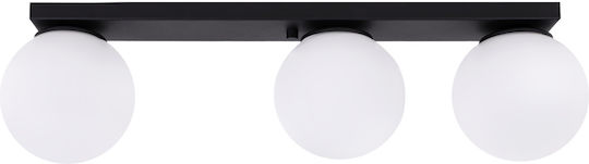 Light Home Plafonieră de Tavan Albă cu Soclu E14