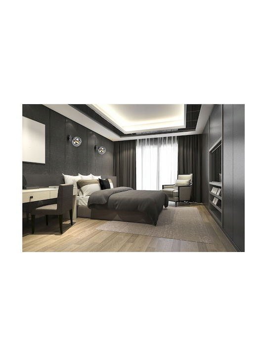 Light Home Πλαφονιέρα Οροφής Μαύρη