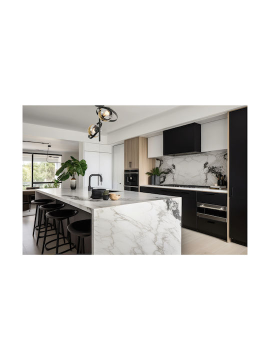 Light Home Πλαφονιέρα Οροφής Μαύρη με Ντουί E27