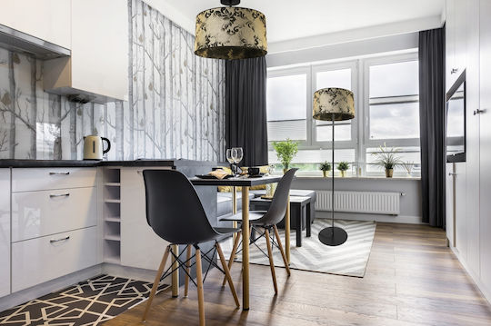 Light Home Πλαφονιέρα Οροφής Λευκή με Ντουί E27