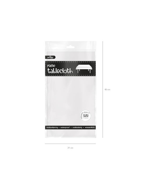 Party Pal Τραπεζομάντηλο White 137x274εκ.