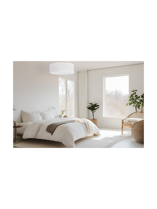Light Home Ceiling Mount Light White with Socket E27