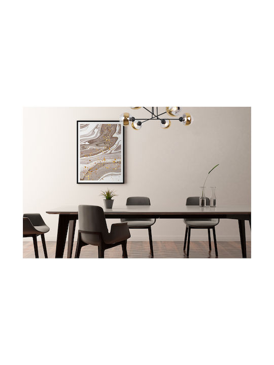 Light Home Πλαφονιέρα Οροφής Μαύρη με Ντουί E27