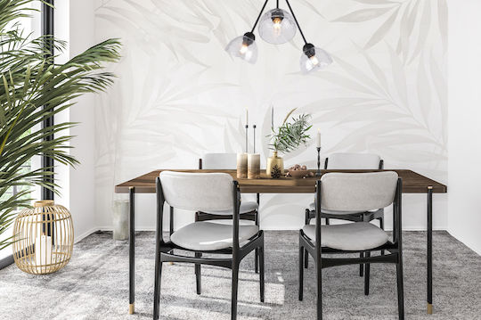 Light Home Πλαφονιέρα Οροφής Διάφανη με Ντουί E27