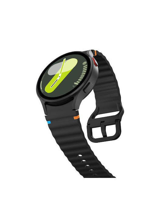 Curea Silicon Negru (Samsung Galaxy Watch 7, 6, 5, 4 - Samsung)
