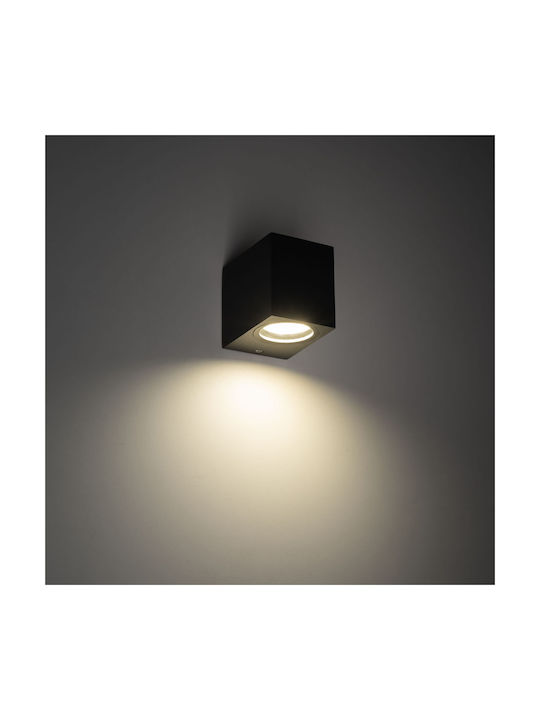 TK Lighting Single Spot with Socket GU10 in Gray Color