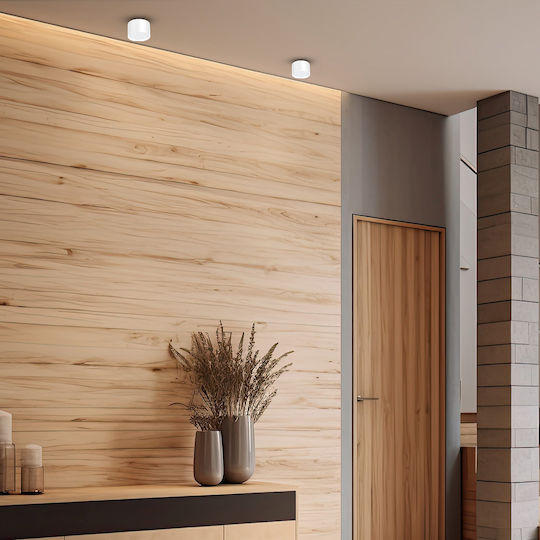 Eko Light Einzel Spot mit Fassung GX53 in Weiß Farbe