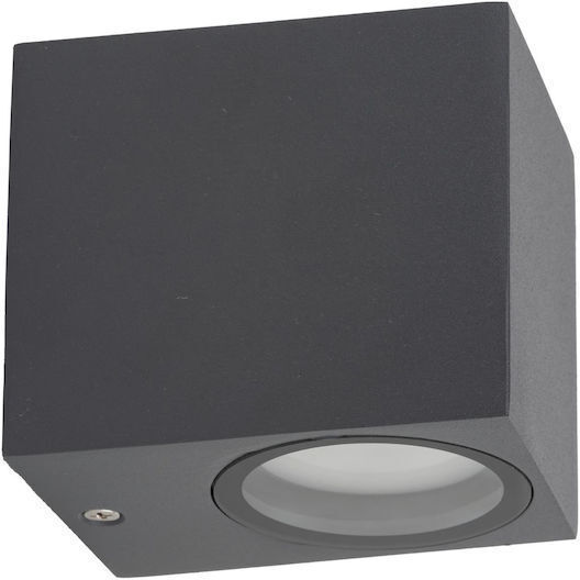 TK Lighting Единично Спот с Цокъл GU10 в Сив Цвят