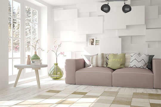 Light Home Doppel Spot mit Fassung GU10 in Weiß Farbe