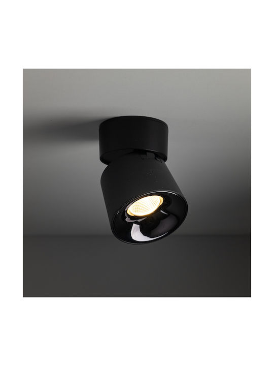 TK Lighting LED Регулируемо бяло Спот в Черен Цвят